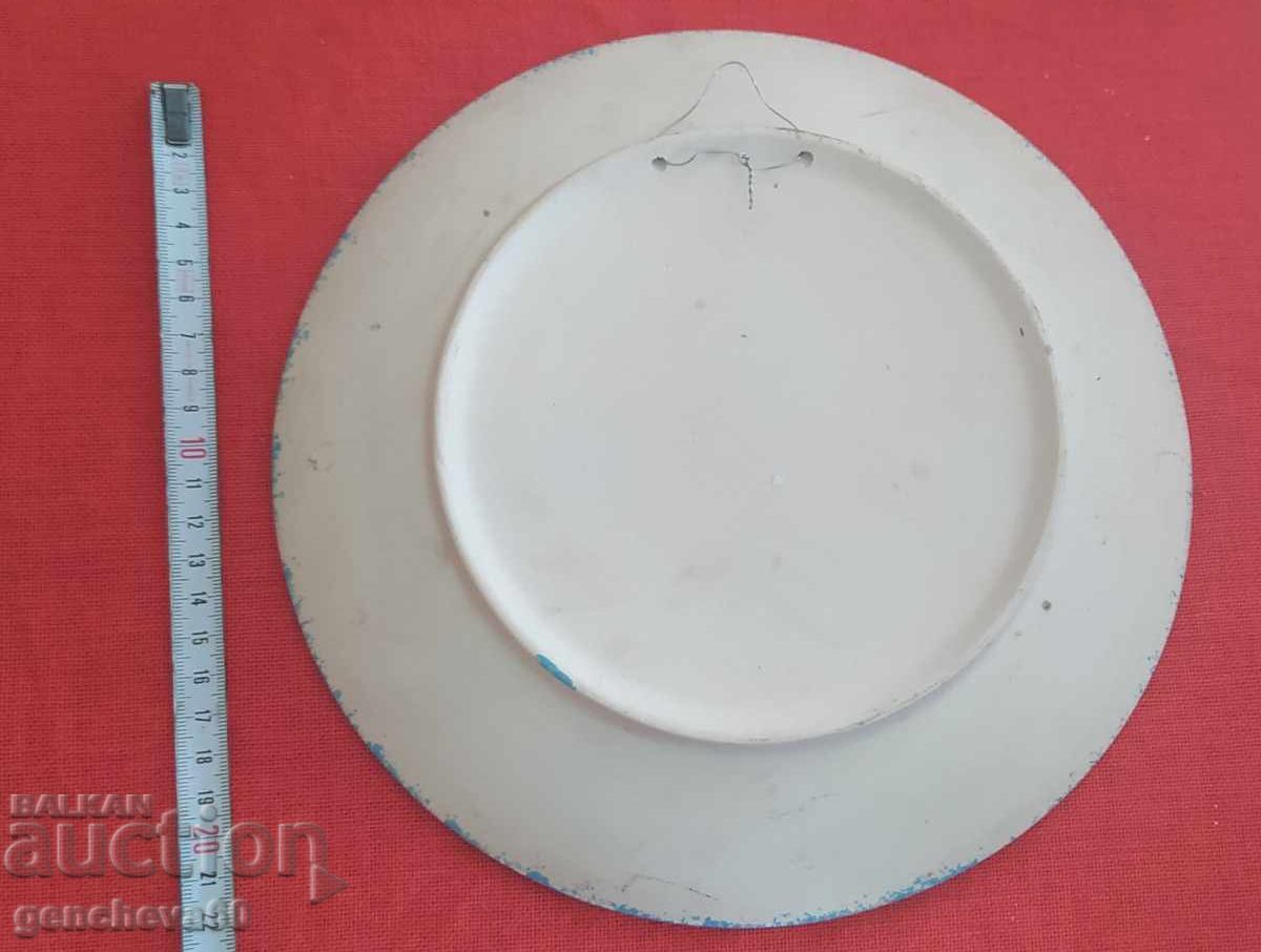 Ελληνικό κεραμικό πιάτο τοίχου - Καβάλα - 5 Ελληνικό κεραμικό πιάτο τοίχου - Καβάλα - 5