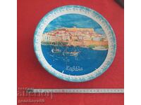 Гръцка керамична чиния за стена - Кавала