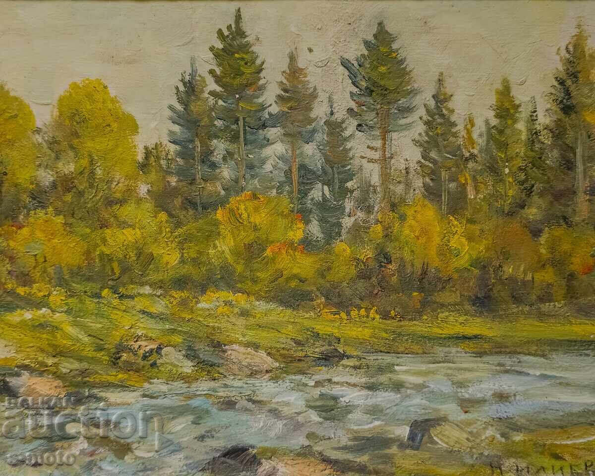 Δημοπρασία Νικολάι Ίλιεφ ελαιογραφία τοπίο