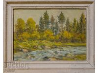 Nicolae Iliev pictură în ulei peisaj