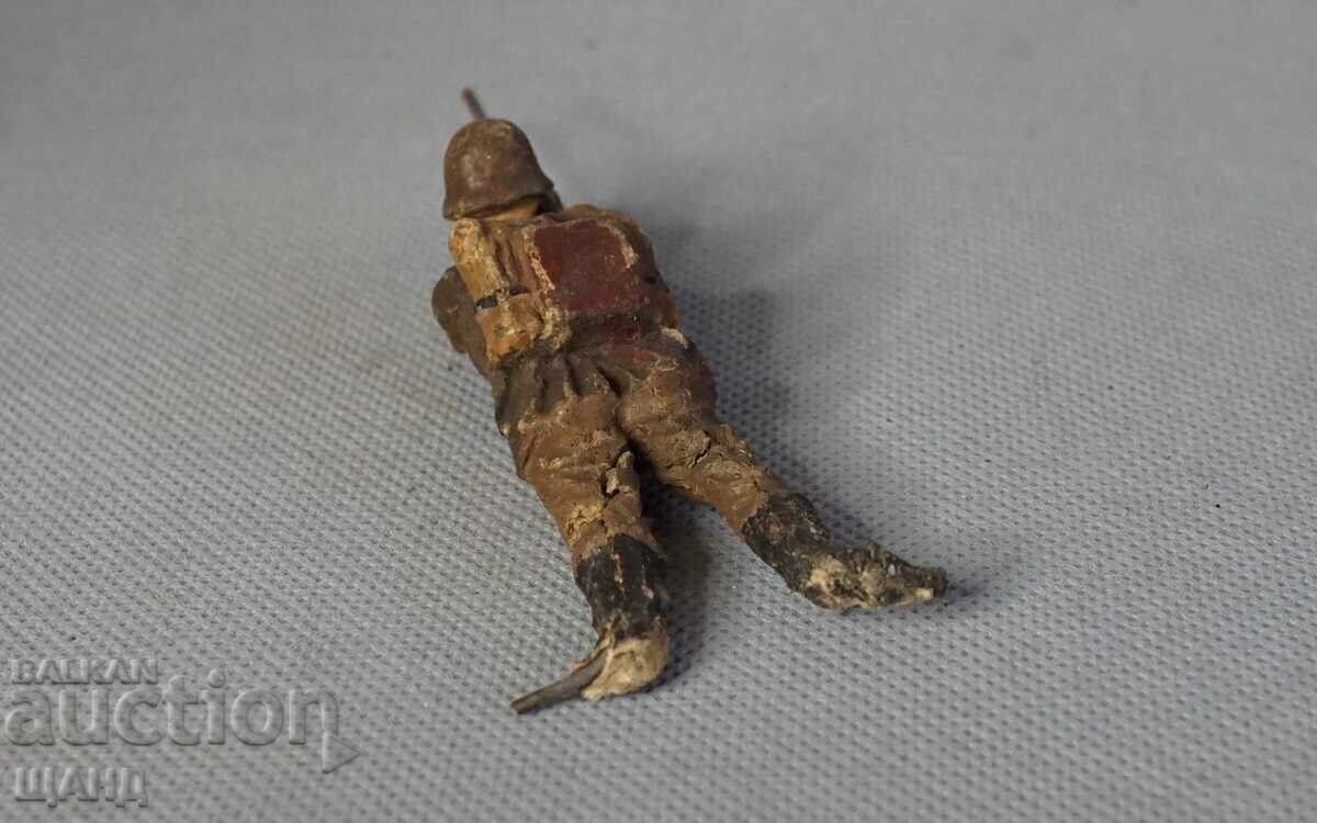 Δημοπρασία 1930 Elastolin Γερμανικό Φιγούρα Ελαστολίν στρατιώτης με τουφέκι Δημοπρασία 1930 Elastolin Γερμανικό Φιγούρα Ελαστολίν στρατιώτης με τουφέκι