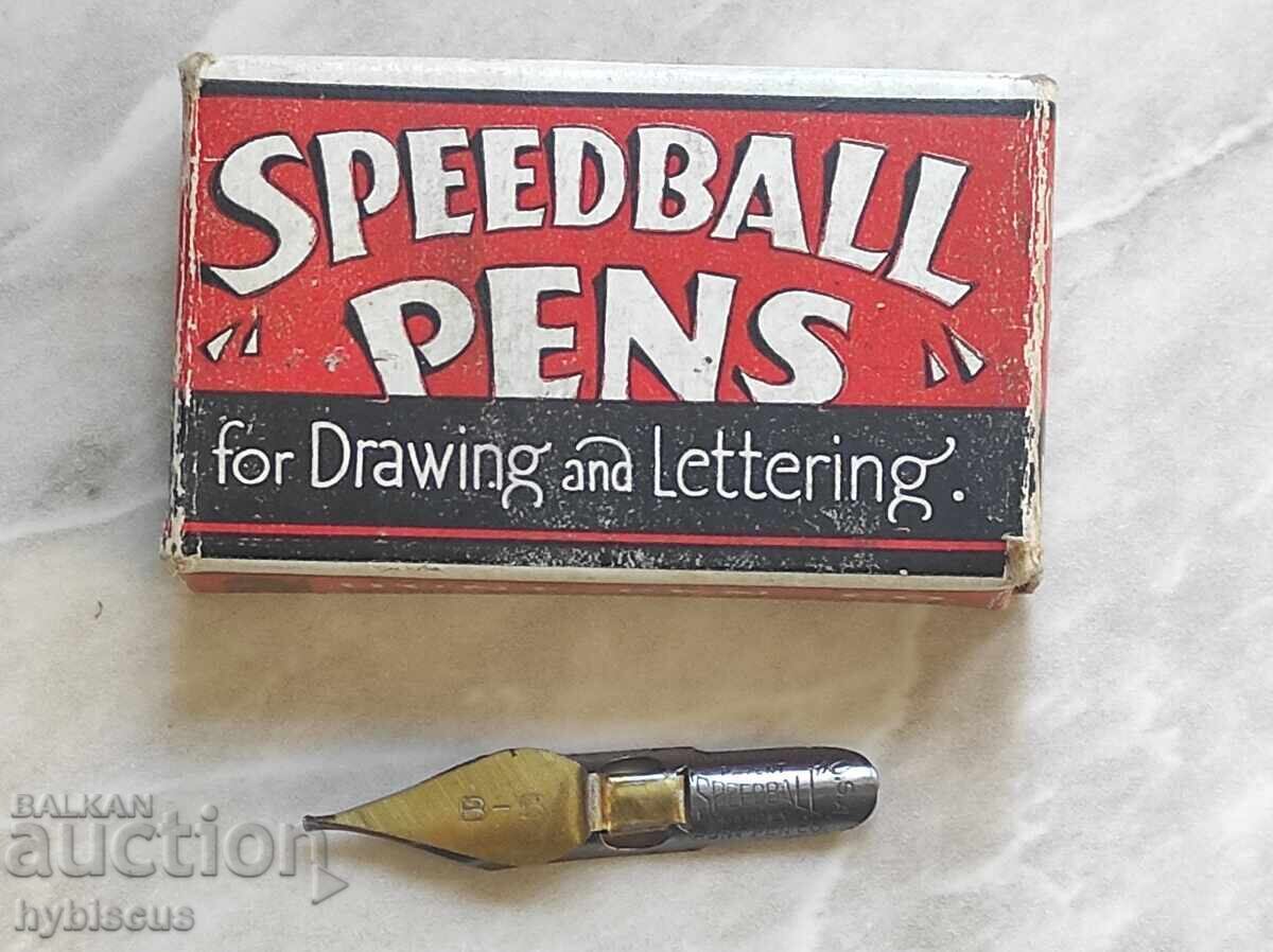 Vintage Speedball Pens for drawing and writing with price 15.00 BGN | € 7.67