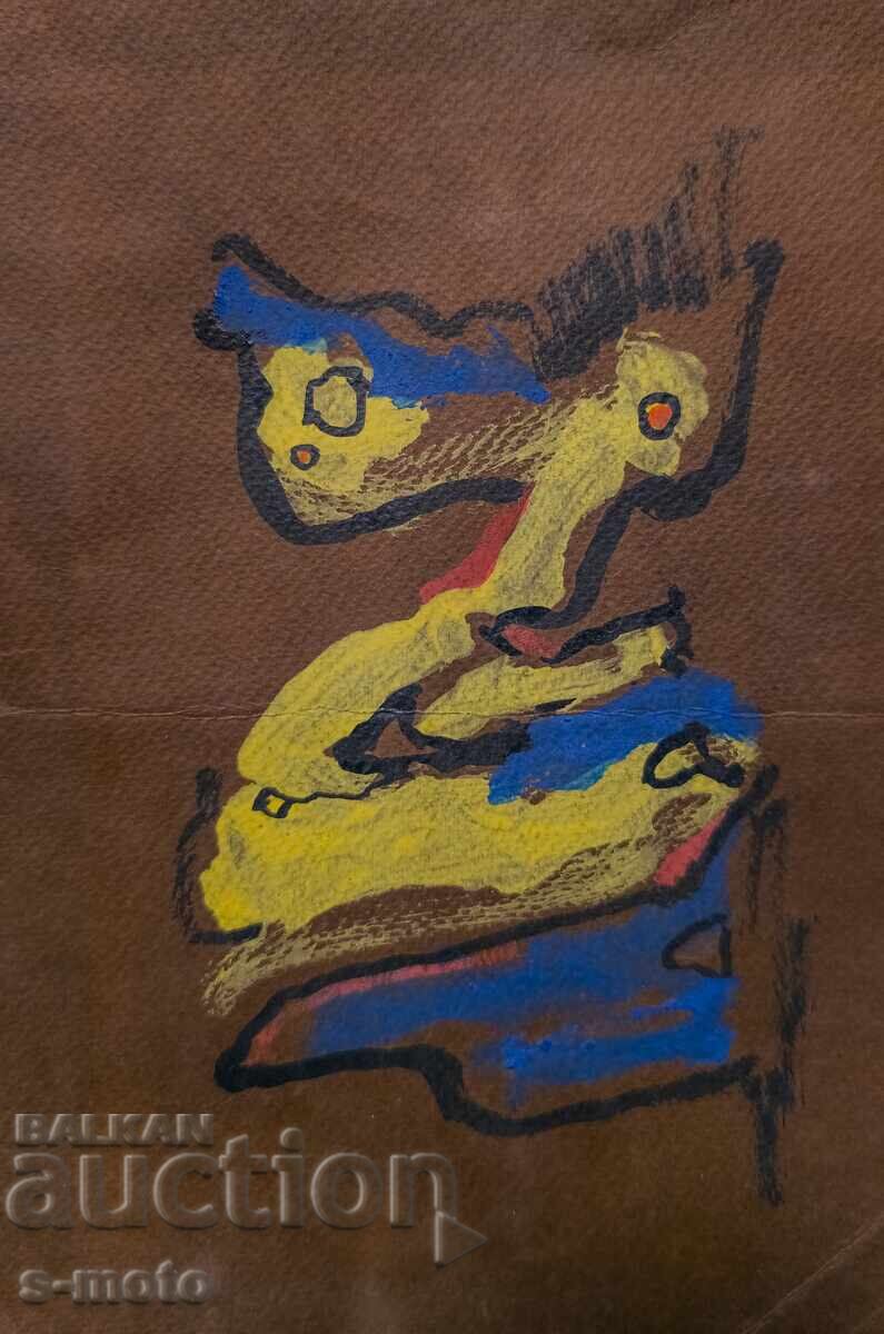 Pictură abstractă de Rostislava Todorova-Encheva