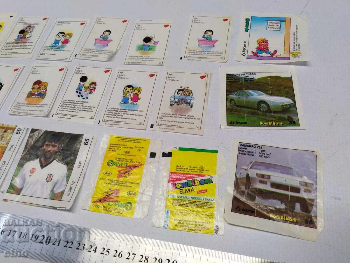 OLD GUM PICTURES-MISC - 5 OLD GUM PICTURES-MISC - 5