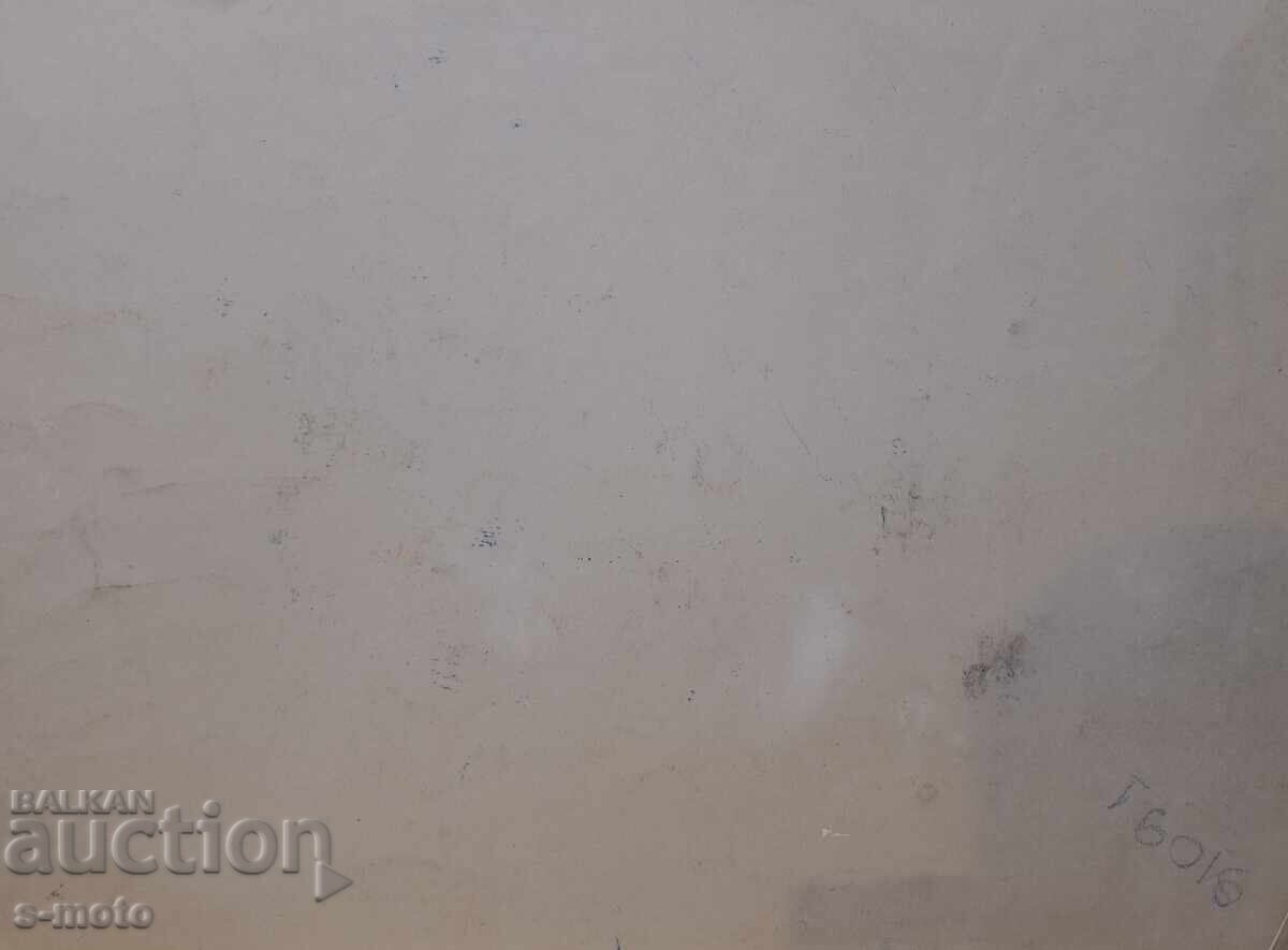 Παστέλ πίνακας αφηρημένη σύνθεση - 7