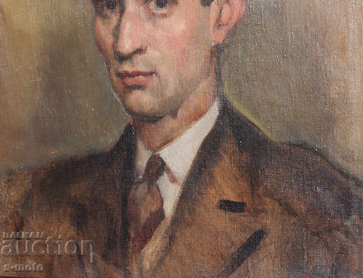 Boris Sharov / 1894 - 1986 / ulei pe pânză portret - 6