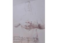 Martin Stratiev pastel portrait drawing