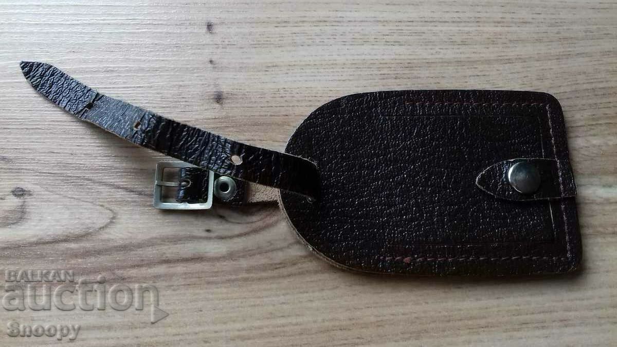 Leather case for suitcase tag - 7 Leather case for suitcase tag - 7