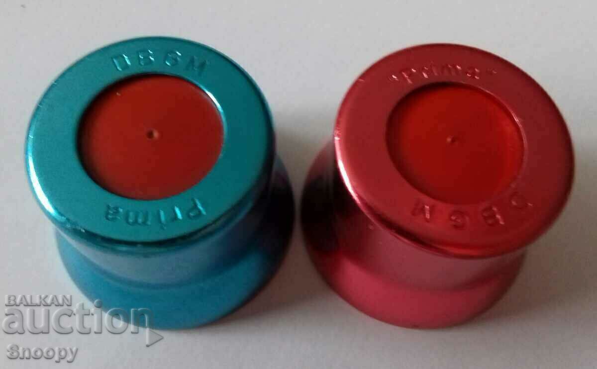 Μεταλλικά πώματα για γυάλινες φιάλες - 2 τεμ. με τιμή 2.00 BGN | € 1.02 Μεταλλικά πώματα για γυάλινες φιάλες - 2 τεμ. με τιμή 2.00 BGN | € 1.02