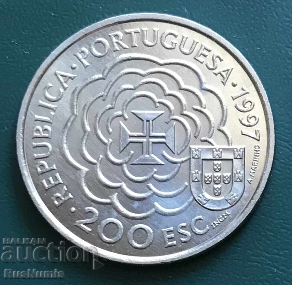 Portugal. 200 Escudos 1997 Benito de Goas. with price 12.00 BGN | € 6.14 Portugal. 200 Escudos 1997 Benito de Goas. with price 12.00 BGN | € 6.14