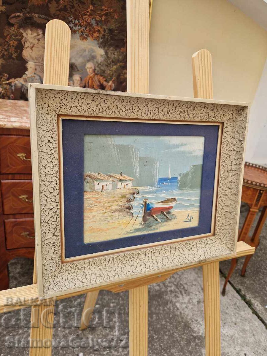 Livrarea Frumoasa pictura originala in ulei pe panza Livrarea Frumoasa pictura originala in ulei pe panza