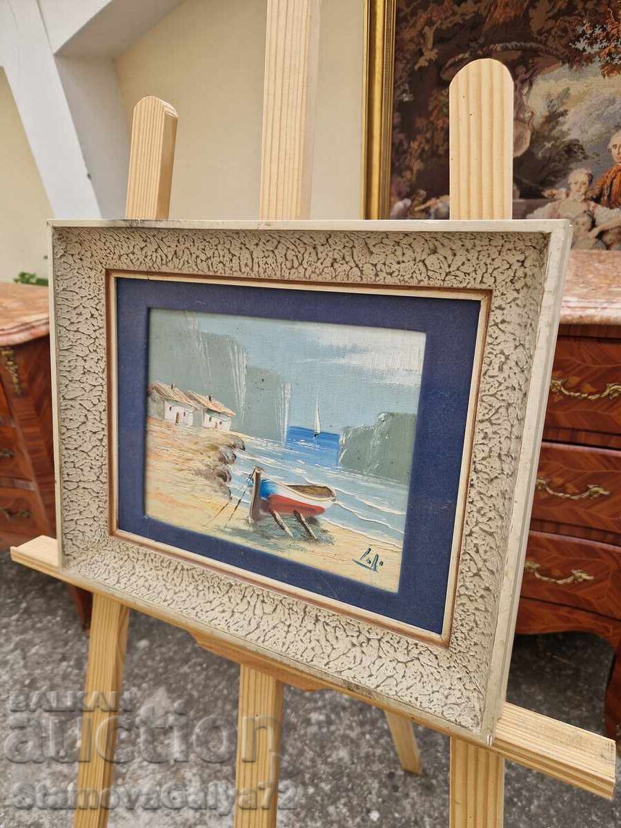 Frumoasa pictura originala in ulei pe panza - 5 Frumoasa pictura originala in ulei pe panza - 5