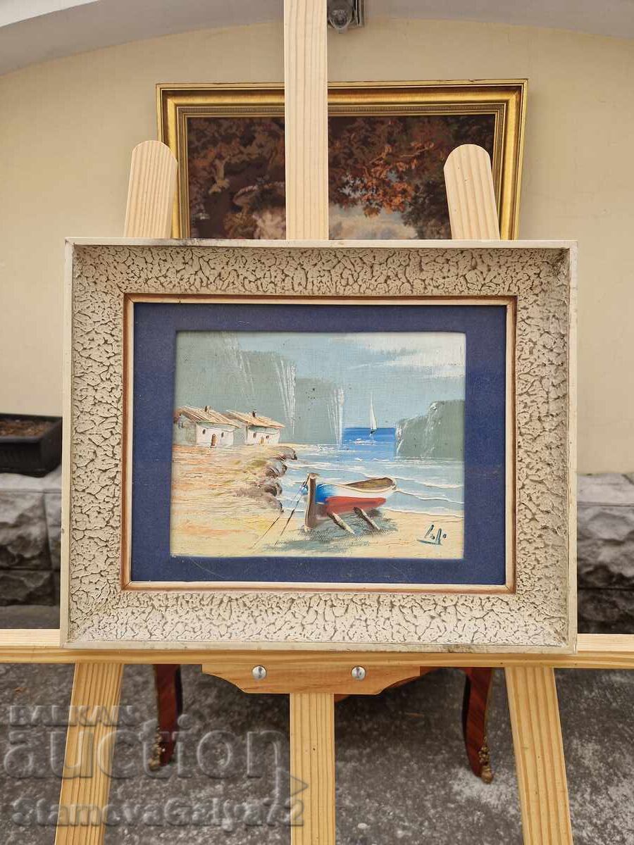 Frumoasa pictura originala in ulei pe panza Frumoasa pictura originala in ulei pe panza