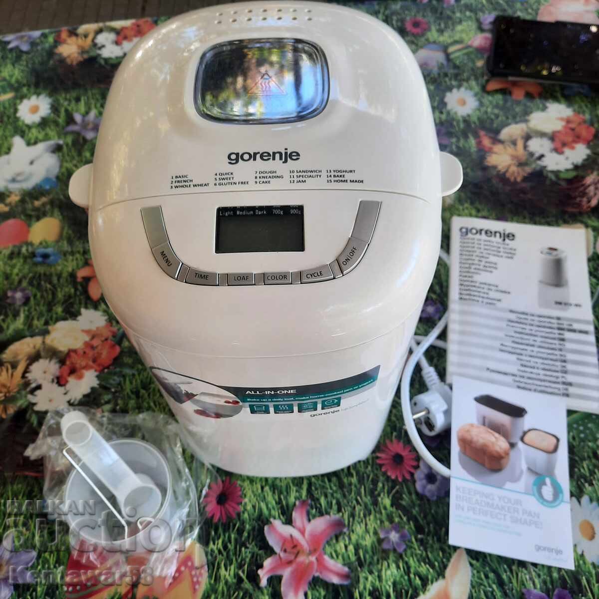 Gorenje BM 910WII Bread Maker with price 70.00 BGN | € 35.79 Gorenje BM 910WII Bread Maker with price 70.00 BGN | € 35.79