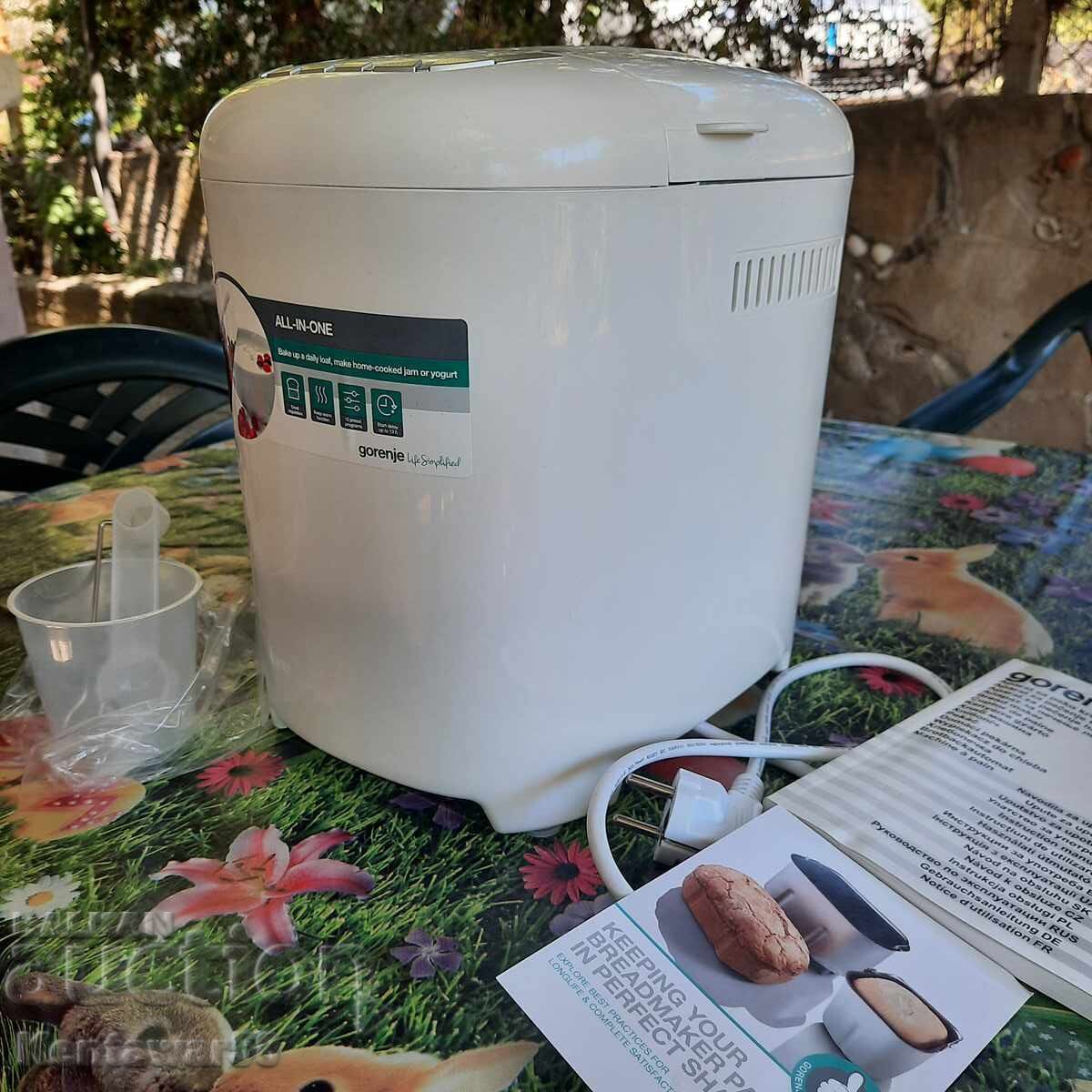 Auction Gorenje BM 910WII Bread Maker Auction Gorenje BM 910WII Bread Maker