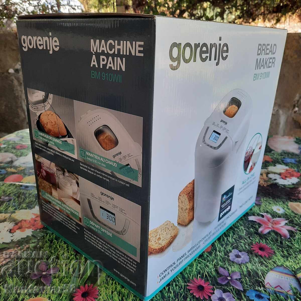 Gorenje BM 910WII Bread Maker Gorenje BM 910WII Bread Maker