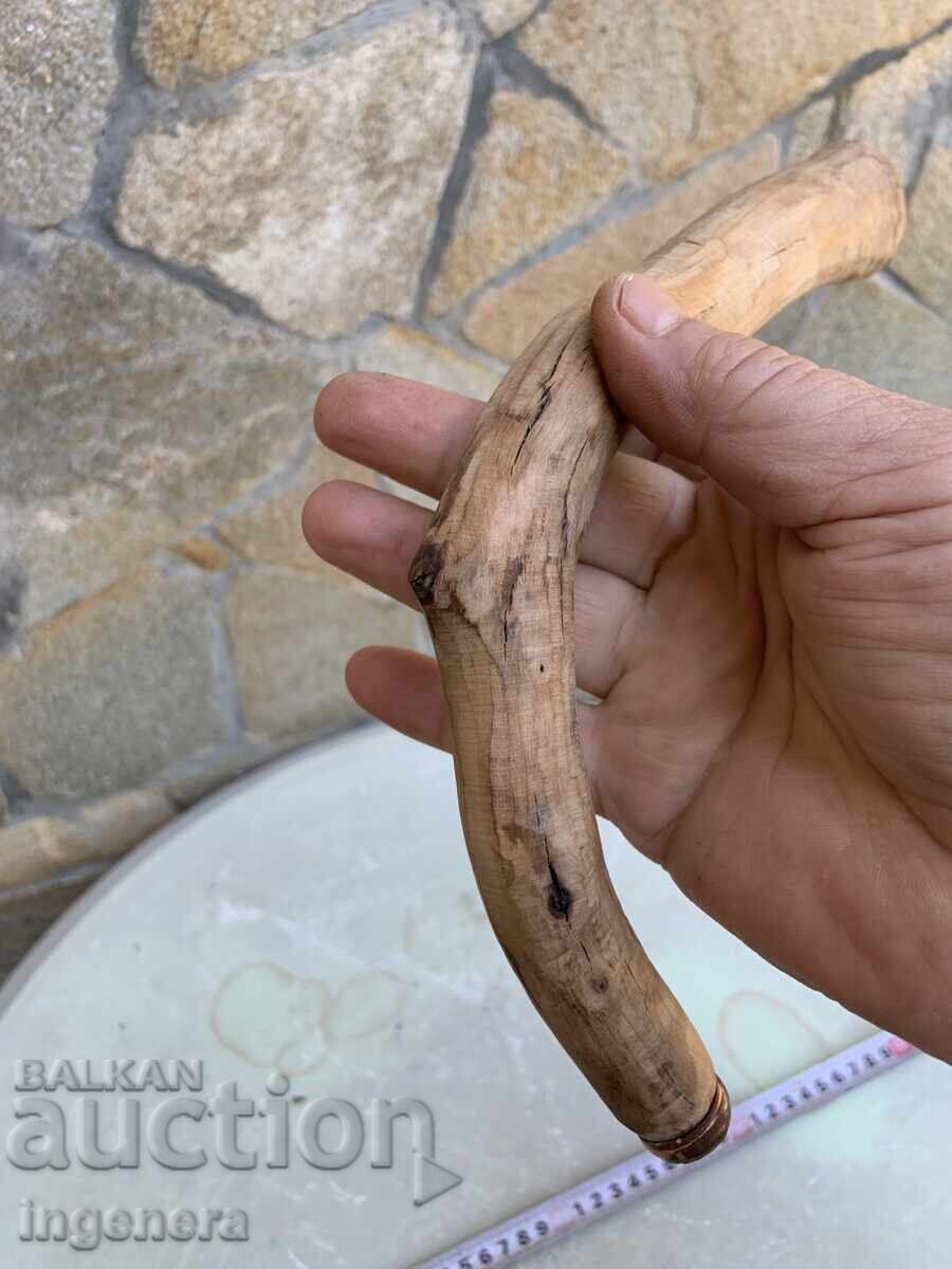 MÂNER PENTRU BASTON DIN CORN, LUCRARE MANUALĂ - 6