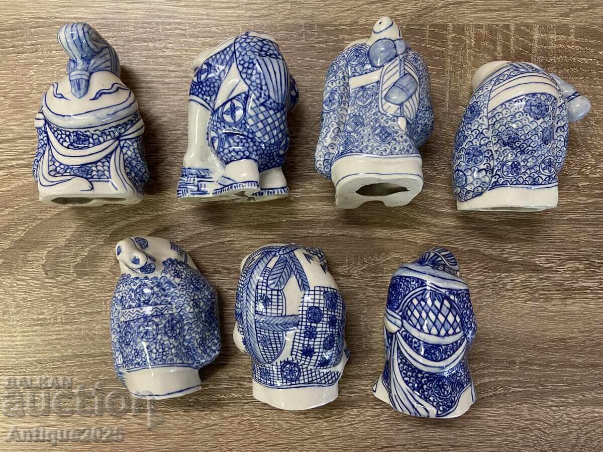 Σετ "Οι Επτά Θεοί της Τύχης" - Εξαιρετικά Νετσκε με τιμή 160.00 BGN | € 81.81