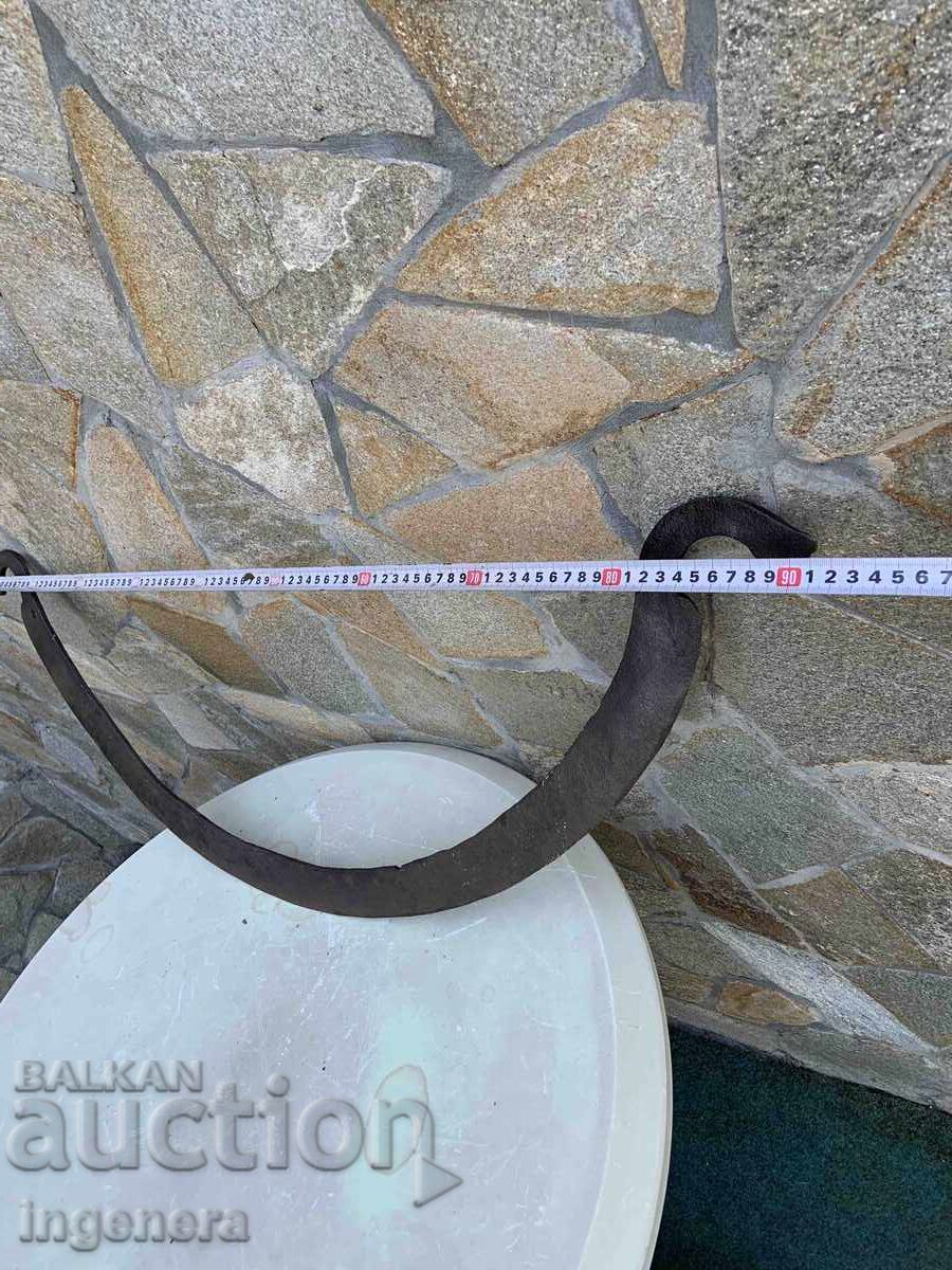 Delivery of HAND-FORGED BLADE FROM A GUILLOTINE KNIFE, ANTIQUE Delivery of HAND-FORGED BLADE FROM A GUILLOTINE KNIFE, ANTIQUE