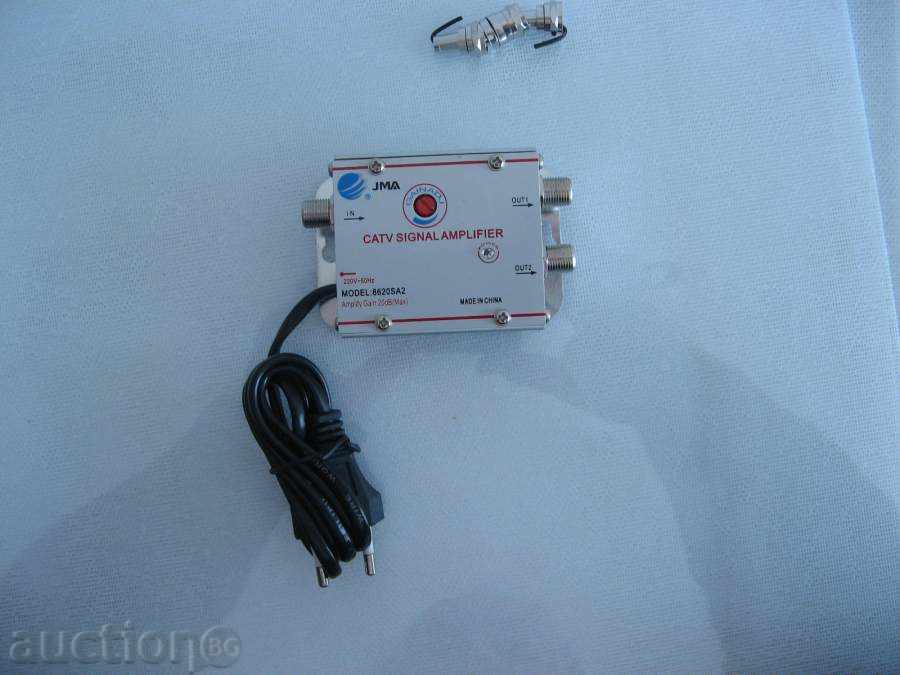AMPLIFICATOR DE ANTENĂ - CATV /1 intrare- 2 ieșiri/ AMPLIFICATOR DE ANTENĂ - CATV /1 intrare- 2 ieșiri/