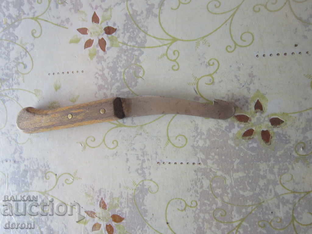 Old butcher knife with hook - 5 Old butcher knife with hook - 5