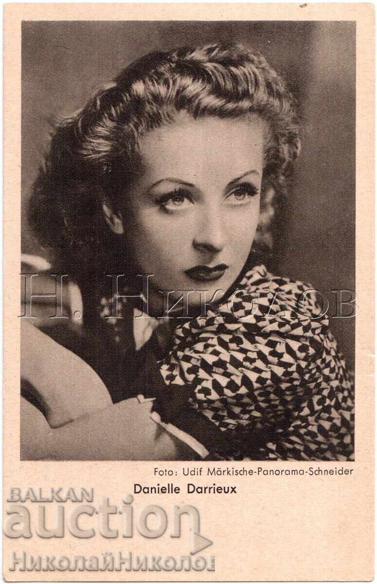 СТАРА КАРТИЧКА КИНО ФИЛМ АКТРИСА ДАНИЕЛ ДАРИО Е351
