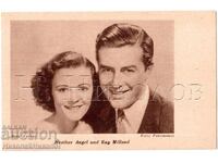 СТАРА КАРТИЧКА КИНО ФИЛМ АКТЬОРИ Х. ЕЙНДЖЪЛ Р. МИЛЪНД Е353