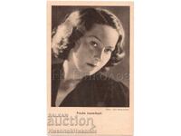 СТАРА КАРТИЧКА КИНО ФИЛМ АКТРИСА ФРАУКЕ ЛАУТЕРБАХ Е354