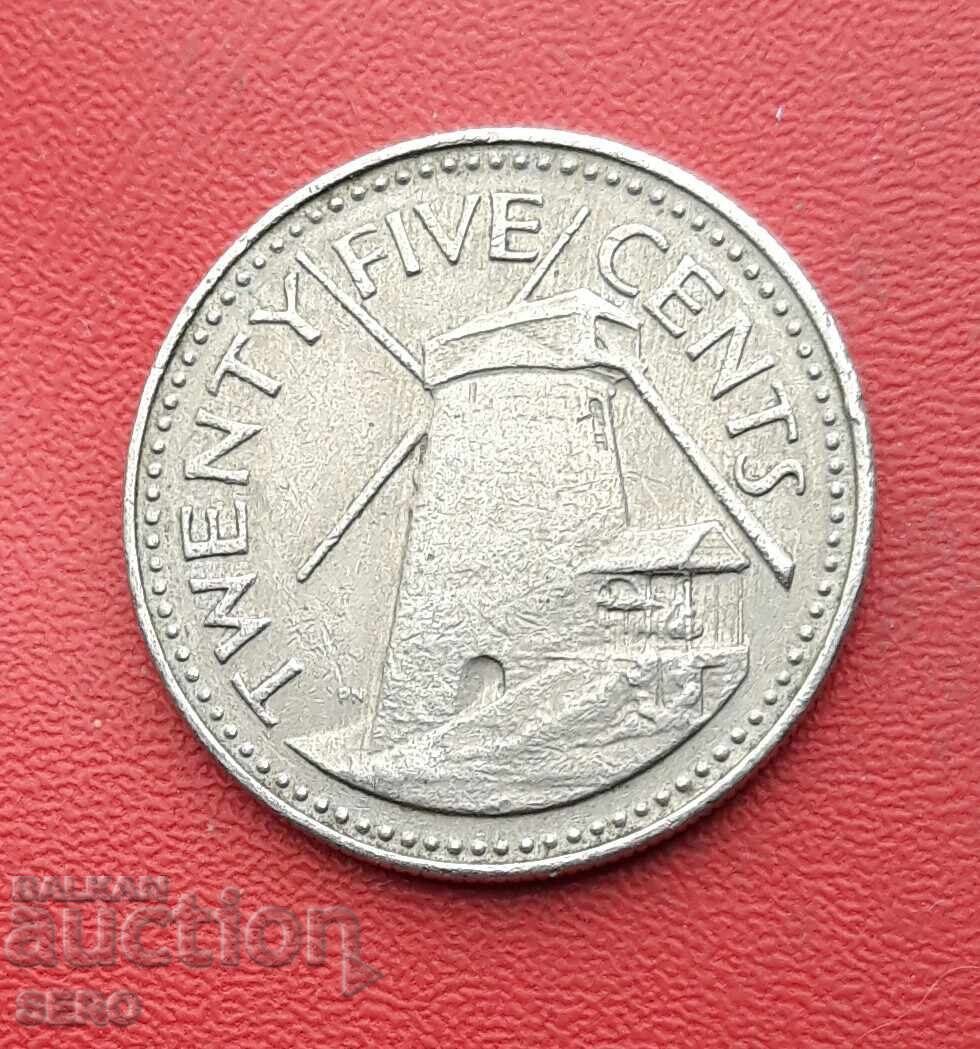 Barbados Island - 25 Cents 1978 Barbados Island - 25 Cents 1978