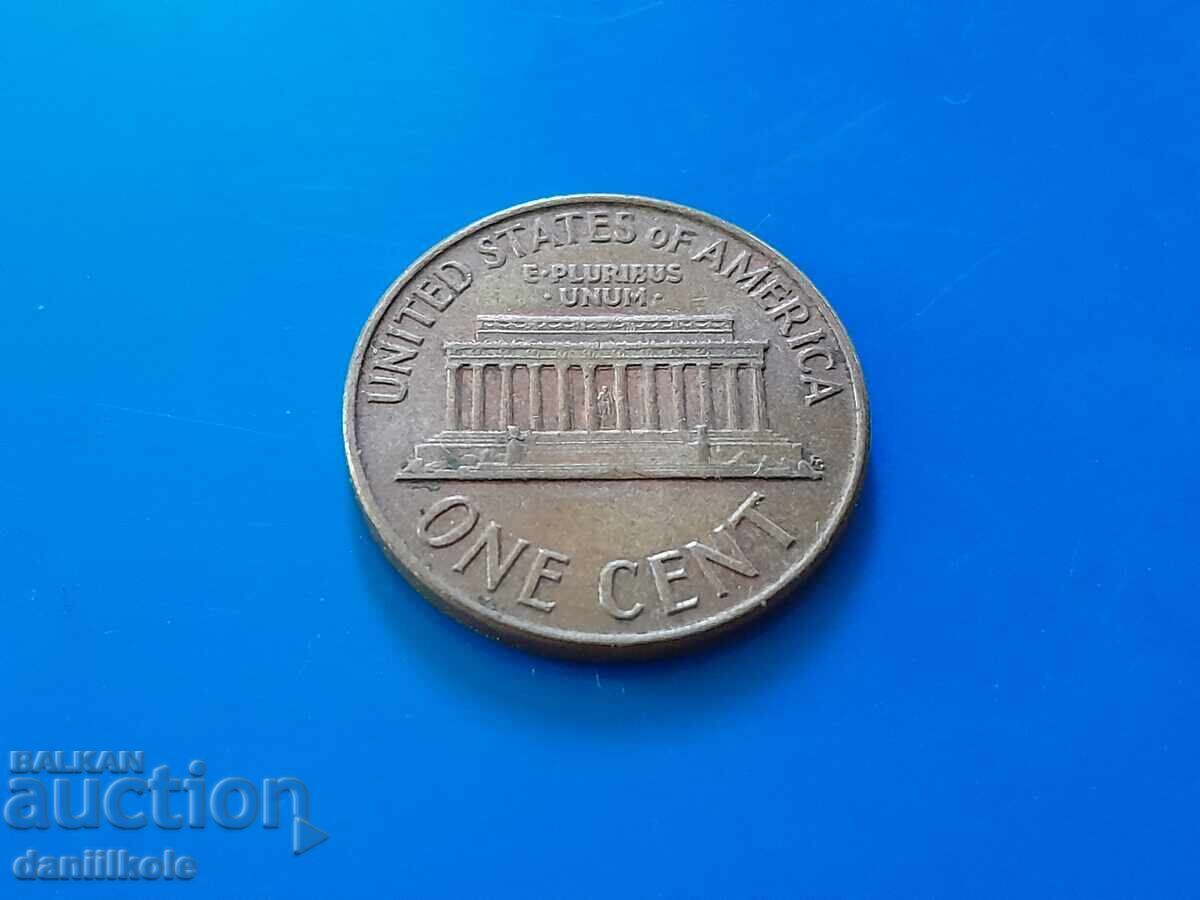 *$*Y*$* USA 1 CENT 1961 No Mint Mark - EXCELLENT *$*Y*$* - 5