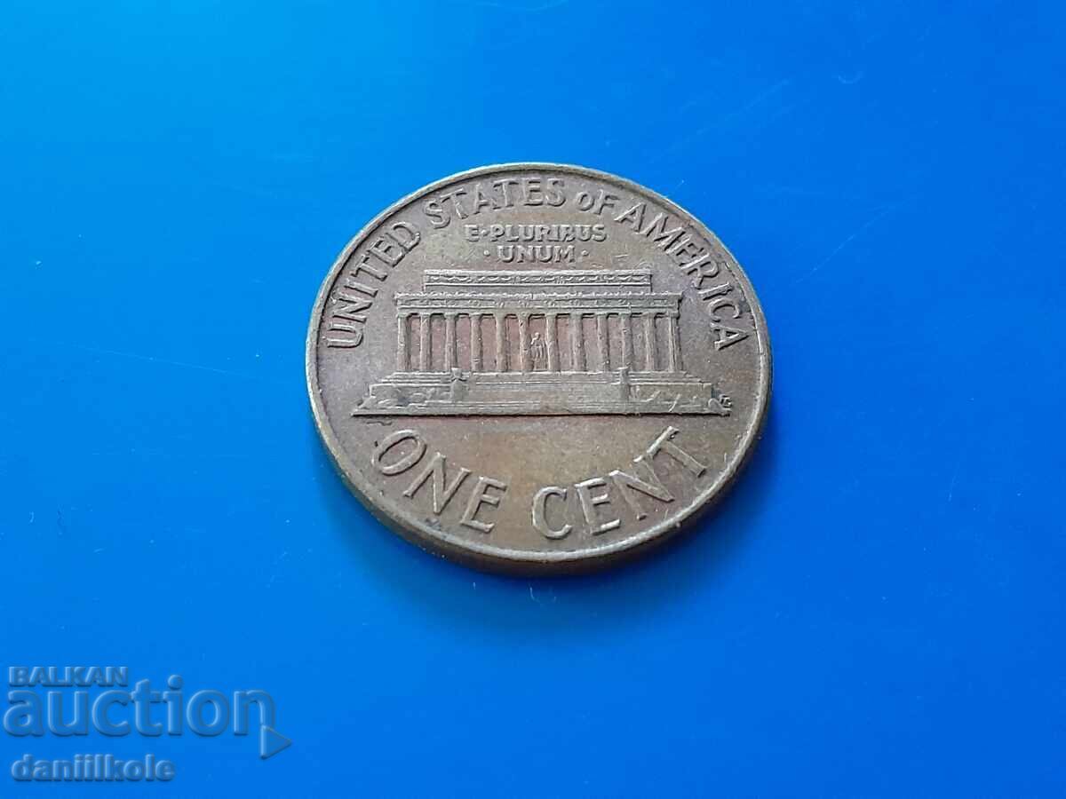 *$*Y*$* USA 1 CENT 1961 No Mint Mark - EXCELLENT *$*Y*$* - 7