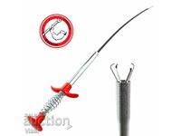 Flexible probe with clip