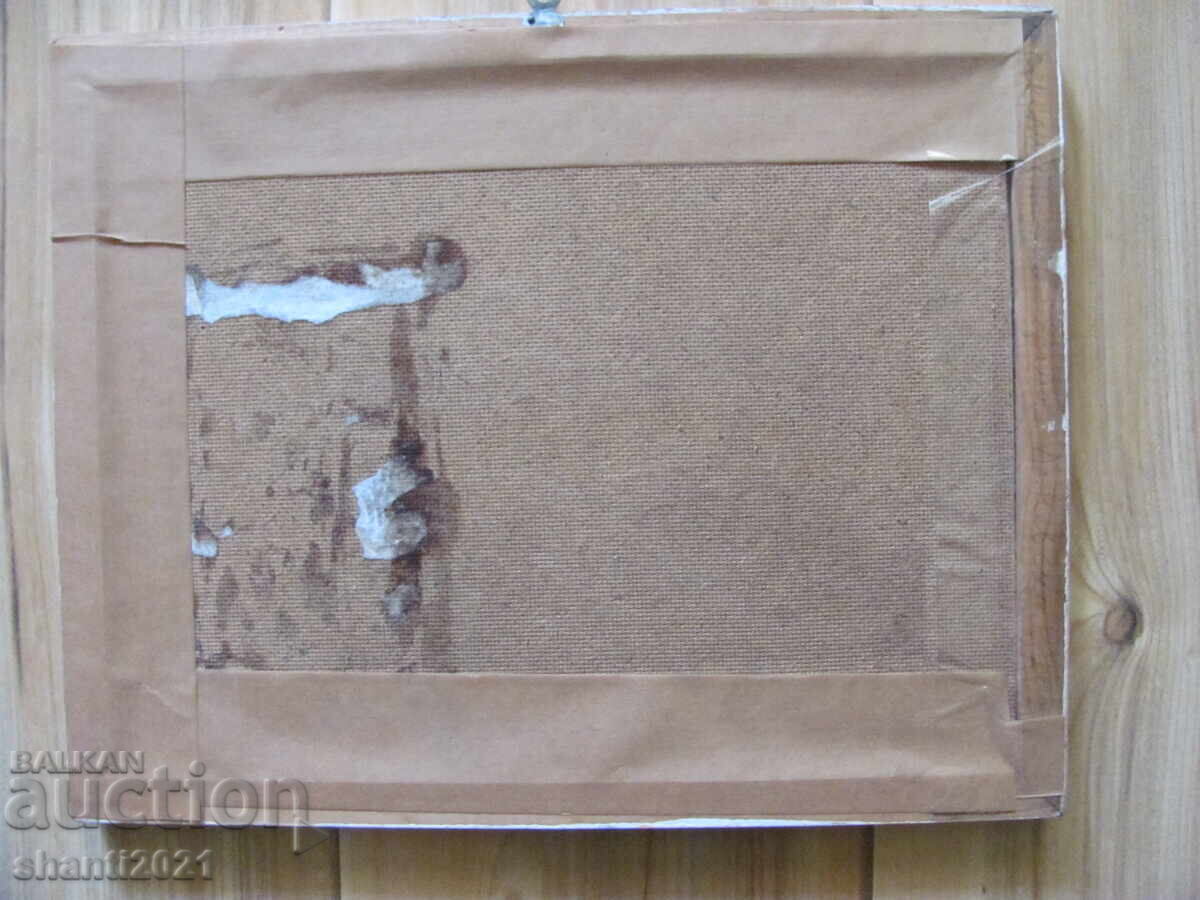 Картина масло-фазер Венелин Петков , подпис - 5