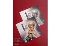 Football World Cup Germany 2006 stamp block and souvenir