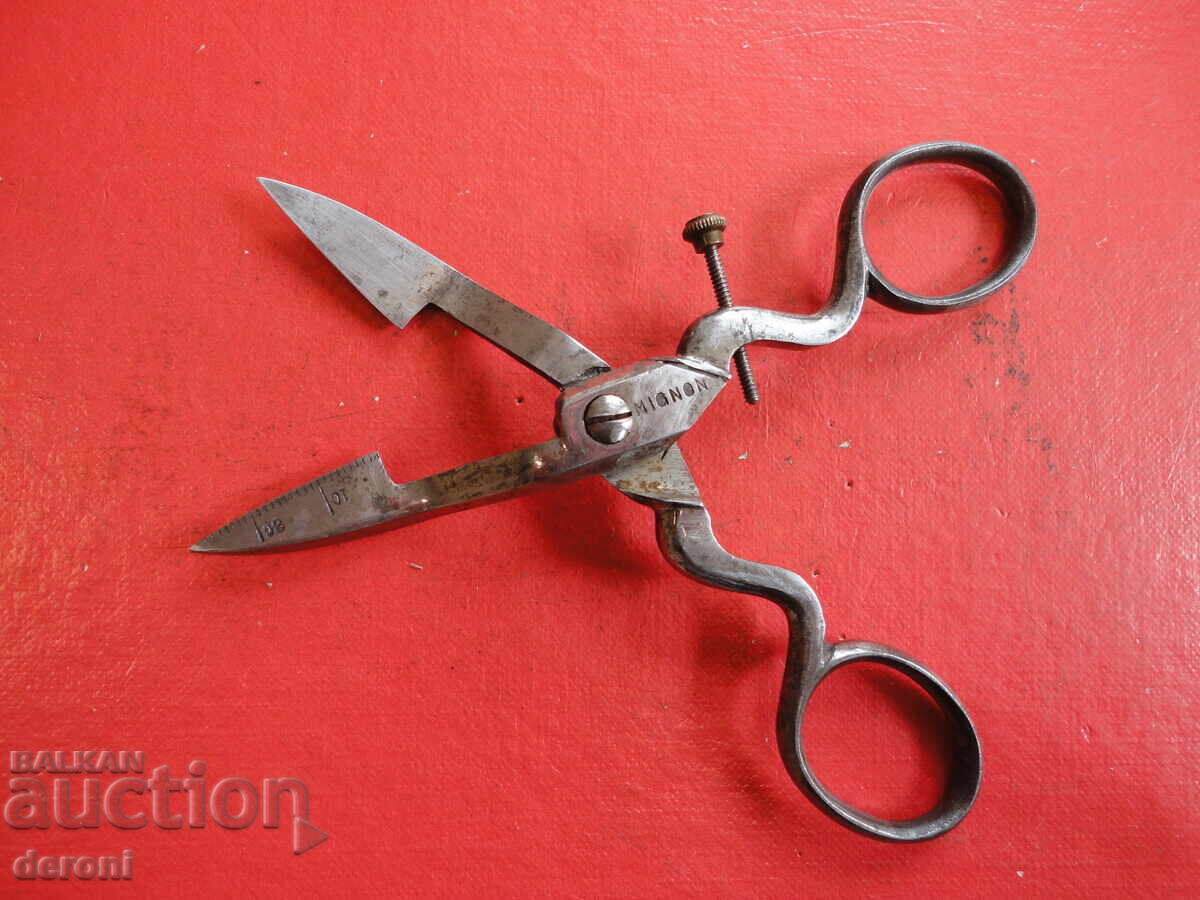 Foarfece vechi Mignon Patent - 5