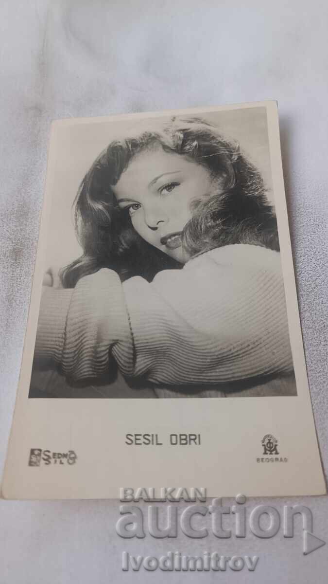Postcard Cecil Obri
