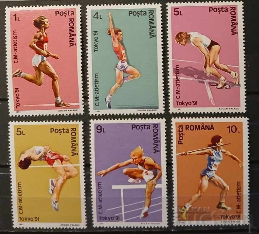 Ρουμανία 1991 Σπορ MNH