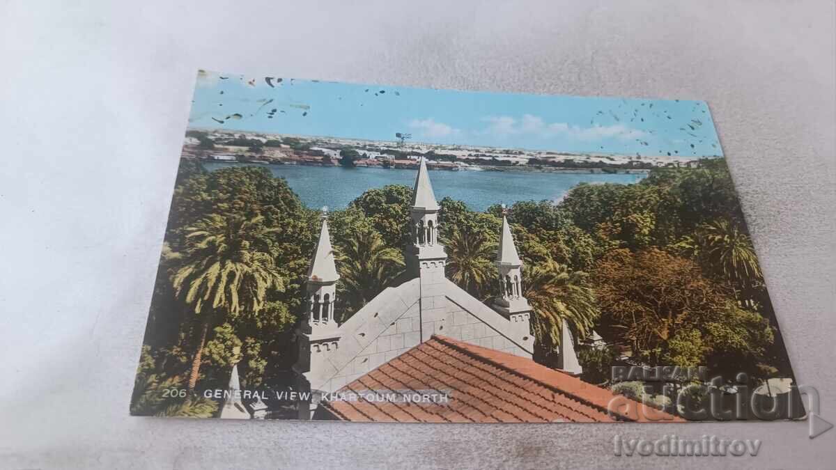 Postcard Khartoum North General View
