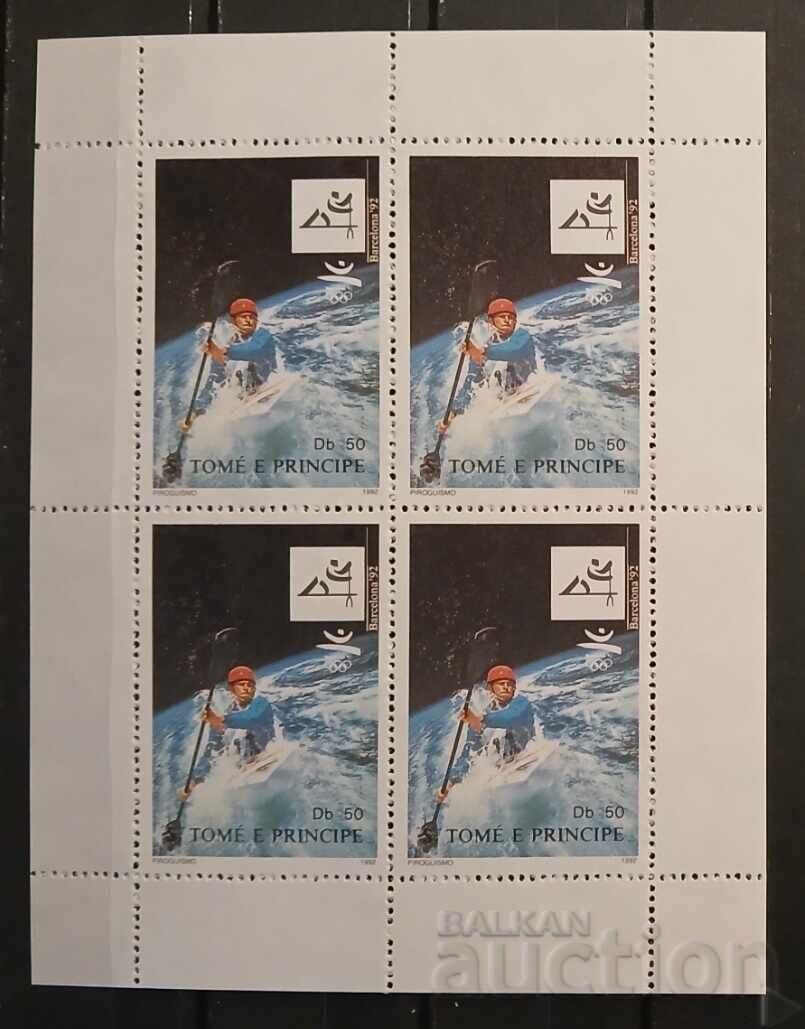 Σάο Τομέ 1992 Αθλητισμός/Ολυμπιακοί Αγώνες MNH Σάο Τομέ 1992 Αθλητισμός/Ολυμπιακοί Αγώνες MNH