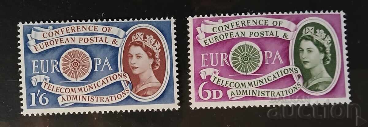 Μεγάλη Βρετανία 1960 Ευρώπη CEPT Προσωπικότητες/Βασιλιάδες/Μονάρχες MNH Μεγάλη Βρετανία 1960 Ευρώπη CEPT Προσωπικότητες/Βασιλιάδες/Μονάρχες MNH