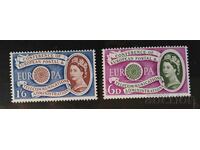 Μεγάλη Βρετανία 1960 Ευρώπη CEPT Προσωπικότητες/Βασιλιάδες/Μονάρχες MNH