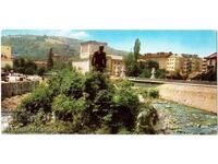 1971 ΜΕΓΑΛΗ ΠΑΛΙΑ ΠΑΝΟΡΑΜΙΚΗ ΚΑΡΤ ΠΟΣΤΑΛ ΓΚΑΜΠΡΟΒΟ Ε374