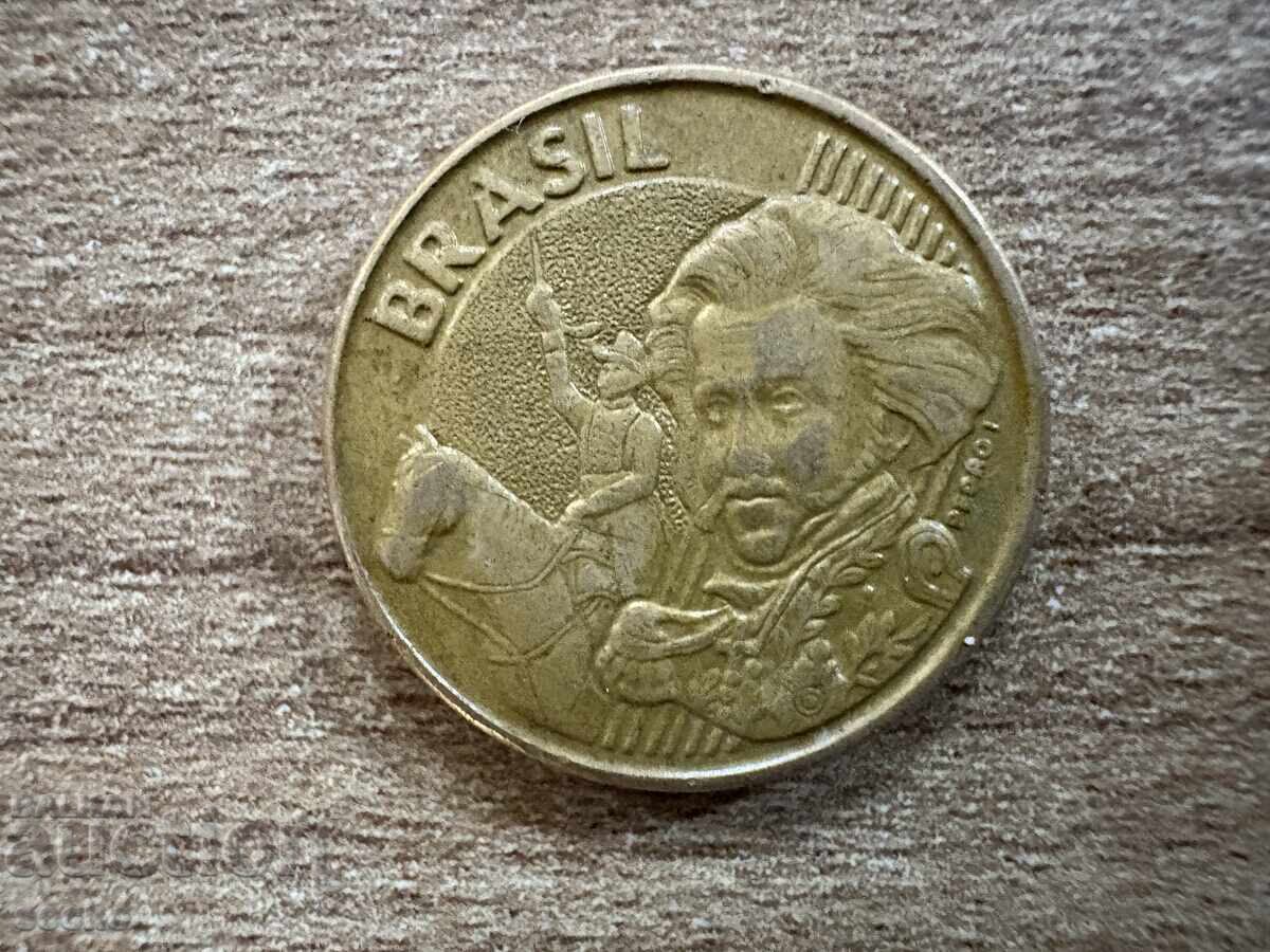 Бразилия - 10 сентавос (2005) с цена 0.25 лв. | € 0.13