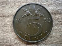 Ολλανδία - 5 λεπτά (1950)