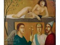 Ζωγραφική, σύνθεση, τέχνη. Danail Tsonev, 1994