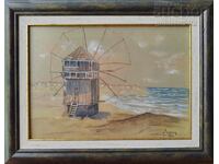 Tabloul „Sozopol”, 1959, art. „Mucky” (Mucky Mladenov)