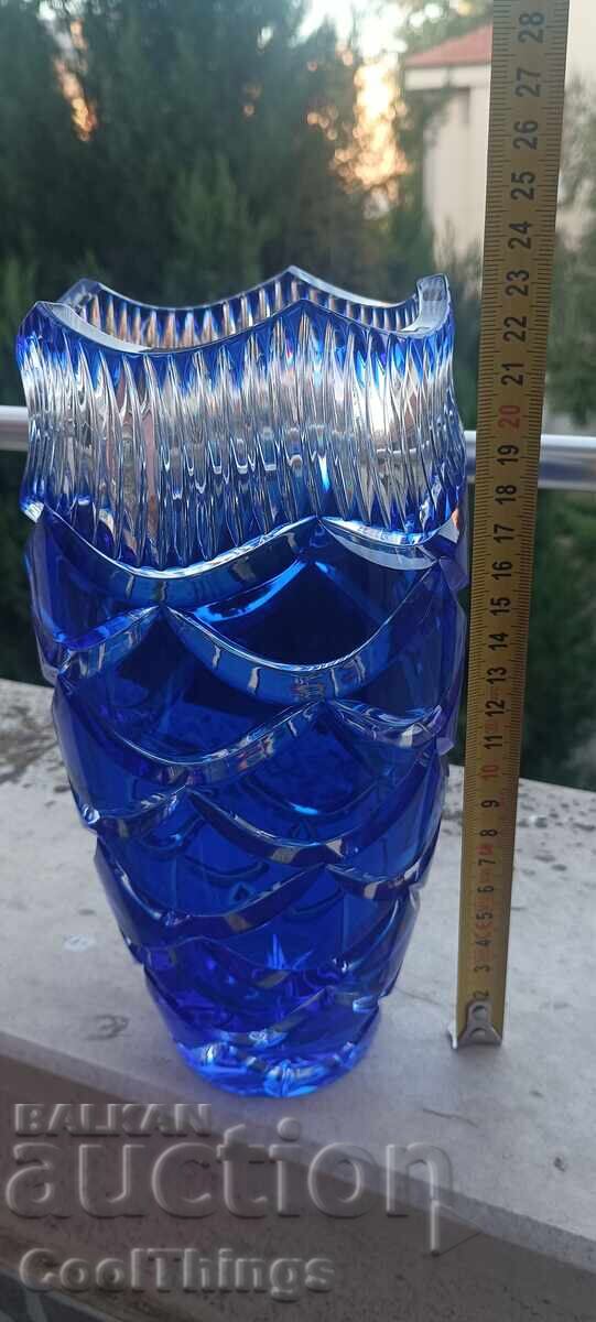 Licitație Vază de cristal superbă