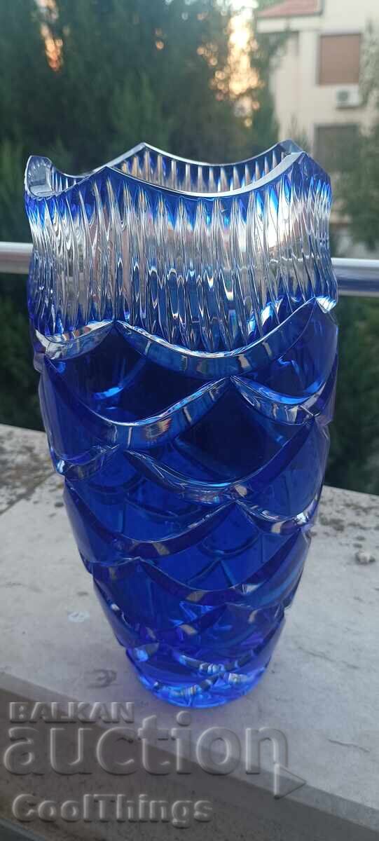 Vază de cristal superbă