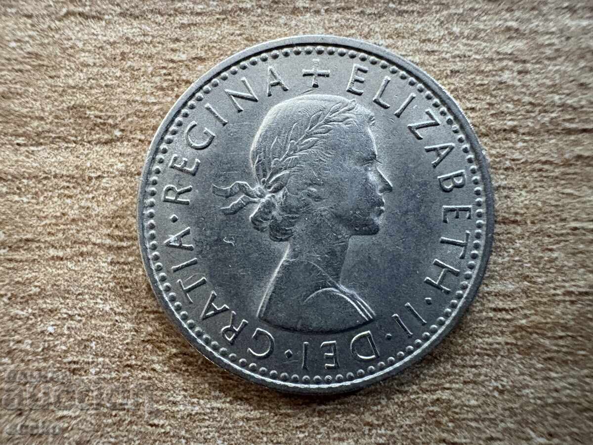 Великобритания - 6 пенса (1965) с цена 0.75 лв. | € 0.38 Великобритания - 6 пенса (1965) с цена 0.75 лв. | € 0.38