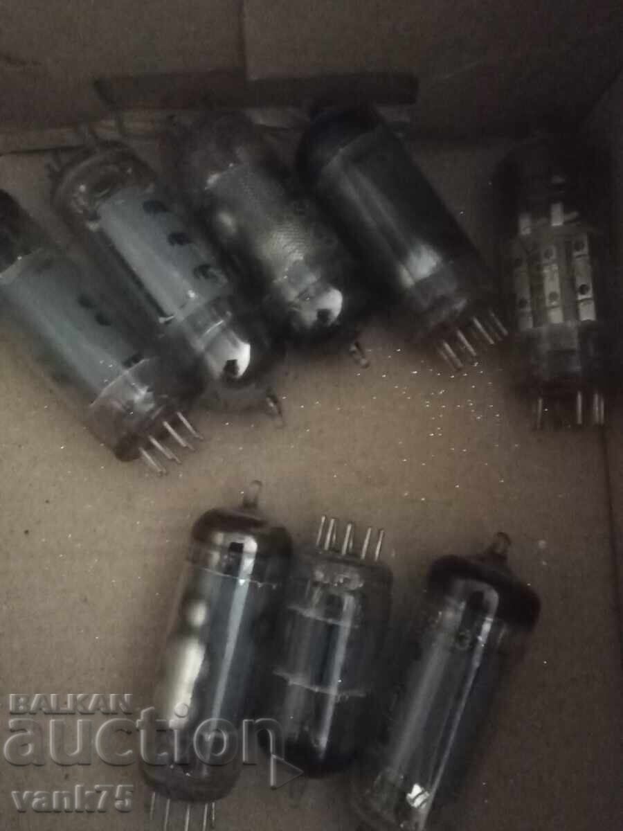 Radio tubes and tubes from televisions with price 10.00 BGN | € 5.11 Radio tubes and tubes from televisions with price 10.00 BGN | € 5.11